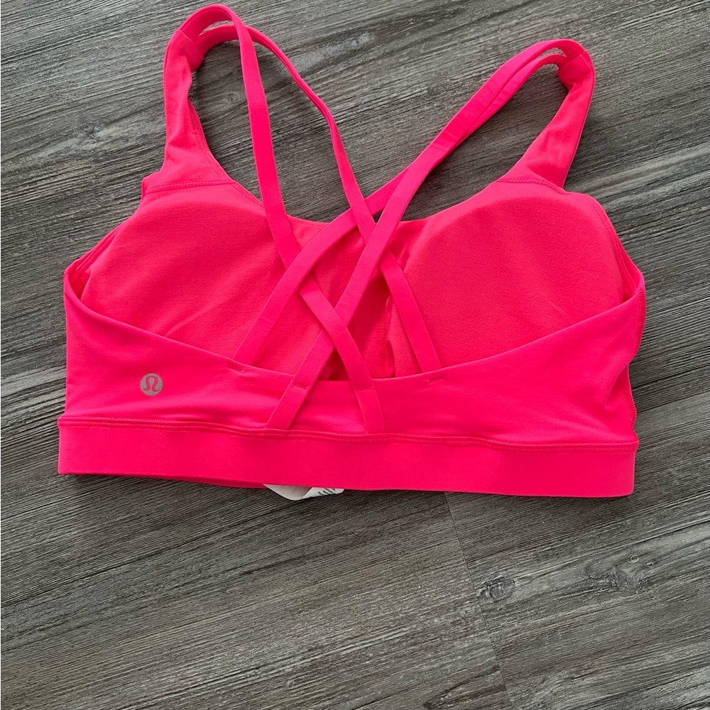 Lululemon Pink Energy Bra - Picture 2 of 3